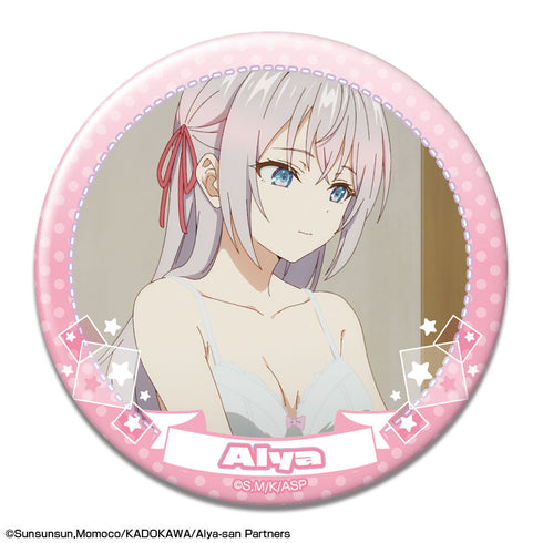 『時々ボソッとロシア語でデレる隣のアーリャさん』缶バッジ デザイン04(アーリャ/D)【202501再販】